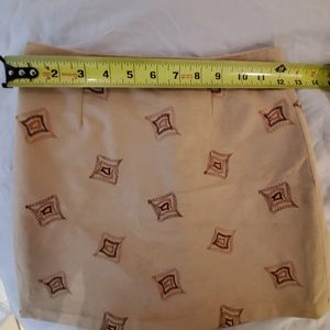 Maria Casero made in Spain velvety skirt